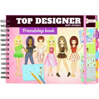 👉 Vriendenboekje meisjes Toi-toys Vriendenboek Met Stickers 8719904461306
