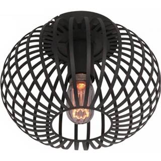 👉 Plafondlamp zwart metaal Freelight Aglio Ø 25 Cm 8718444959700