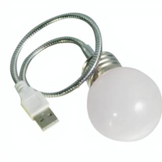 Nachtlamp kunststof wit Stop & Look Led Usb Ø4,2 Cm 5205698193279