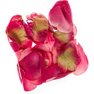 👉 Rozenblaadje roze 36x Donker Strooi Rozenblaadjes Decoratie - Huwelijk/bruiloft/trouwerij Versieringen 8720147712858
