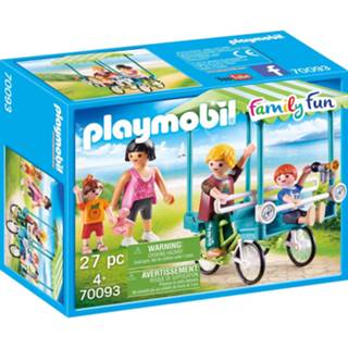 👉 PLAYMOBIL Family Fun - Familiefiets 70093