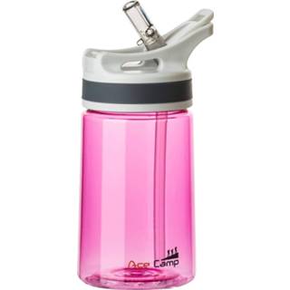 👉 Waterfles roze kunststof Acecamp Tritan Springdeckel 350 Ml 4058225155247