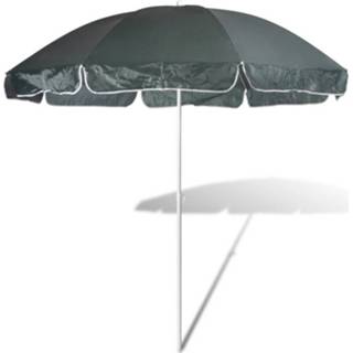 👉 Groen Strandparasol Tinos ø240 Cm (Donker Groen) 8718475852100