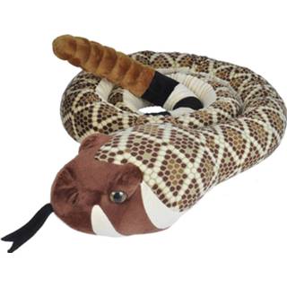 👉 Knuffel bruin pluche Wild Republic Texaanse Ratelslang 287 Cm 92389216912