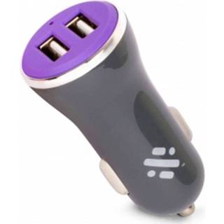 👉 Autolader paars Thumbsup! Met Dubbele Usb Port 5060613310137