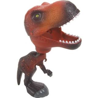 👉 Dinosaurus rood zwart kunststof Wild Republic T-rex Junior 24,1 Cm Rood/zwart 92389882537