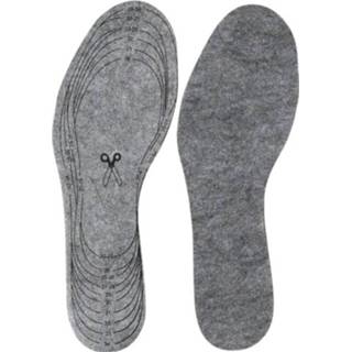 👉 Inlegzool grijs vilt Playshoes Inlegzolen Isolerend Junior One Size 4010952341041