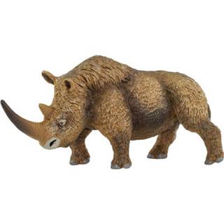 👉 Bruin kunststof Safari Speeldier Woolly Rhinoceros Junior 17 X 8 Cm 95866002114