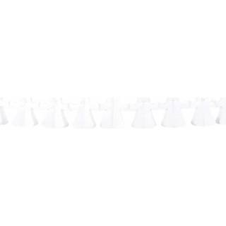 👉 Slinger wit papier katoen Boland Spookjes 4 Meter Papier/katoen 8712026745637