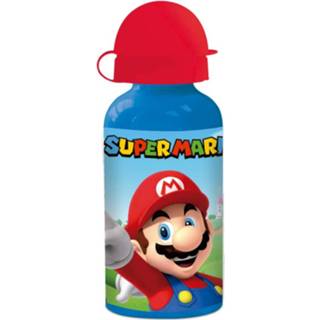 👉 Nintendo Drinkfles Super Mario Bros 400 Ml Aluminium Blauw