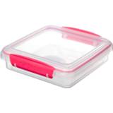 👉 Lunchbox roze kunststof Sistema Mini To Go 9414202110213