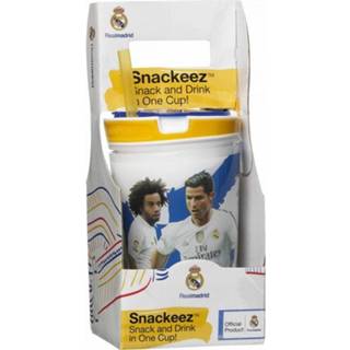 👉 Drinkbeker kunststof Snackeez Jr. - Real Madrid En Snackbox In ééN 5710948304911