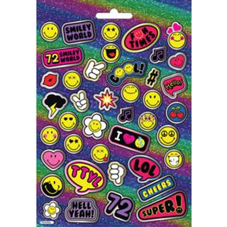 👉 Vinyl Smiley World Stickers Junior 3-delig 5205698407345