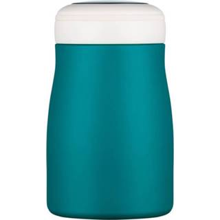 👉 Thermosfles RVS groen Ecoffee Cup Bay Of Fires - Softail Short Warm/koud Dubbelwandig 500 Ml Petrol 5060136006050