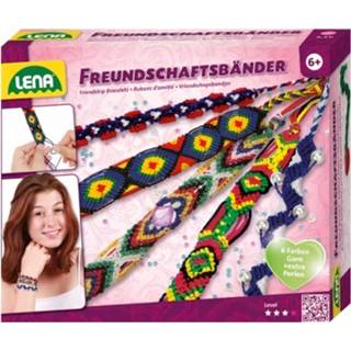 👉 Wol multikleur meisjes Lena Maak Je Eigen Vriendschapsbandjes 14-delig 4006942833009