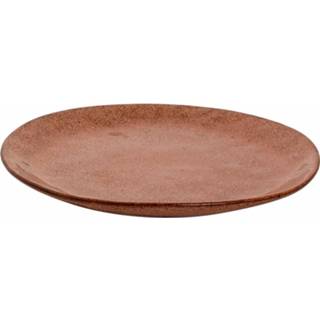 👉 Bord roze porselein Palmer Rustique 22 Cm Stoneware 1 Stuk(s) 8717522276364