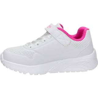 👉 Klitte band schoenen kunstleder wit meisjes Skechers Uno Lite klittenbandschoenen 8720251071124 872025107114