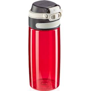 Drinkfles rood Leifheit Flip Tritan 4006501032638