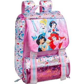 👉 Rugzak roze polyester blauw Disney Princesses 41 X 31 Cm 25 Liter 5607372108126