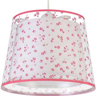 👉 Hanglamp wit roze kunststof Starbright Bloemen Junior 65 X 24 Cm Wit/roze 8420406000923