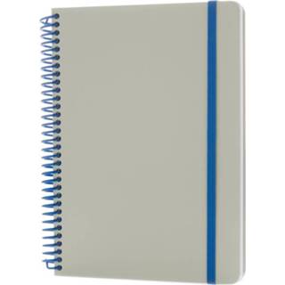 Notitieboek grijs blauw karton Xd Collection Deluxe 21 X 15 Cm Grijs/blauw 8714612114834