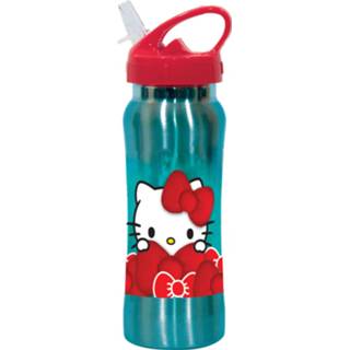 👉 Drinkbeker staal kunststof multikleur Giovas Hello Kitty Roestvrij 580 Ml 5204549124875