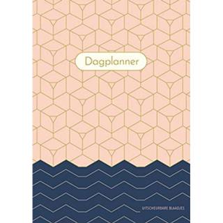 👉 Roze papier Deltas Dagplanner Pink Patterns 21 X 15 Cm 9789044758870