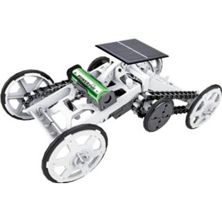 👉 Terrein auto kunststof wit Powerplus Junior Beaver - Diy Klimwagen Op Solar Of Batterij Stem Eco Speelgoed 8717853705458