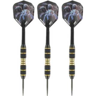 👉 Dartpijl brass messing metaal multikleur 1x Set Van 3 Dartpijlen Tarantula 20 Grams - Darten/darts Sport Artikelen Pijltjes 8720276531306