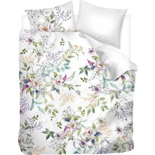 👉 Dekbedovertrek katoen multikleur Snoozing Belle - Tweepersoons 200x200/220 Cm Multi Kleur 8719151091479