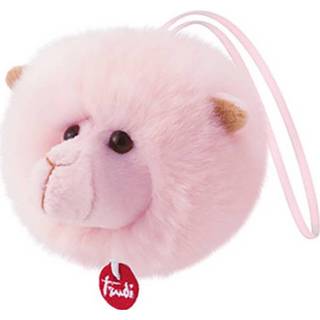 👉 Knuffel roze pluche Trudi Charm Lama 10 Cm 8006529291426