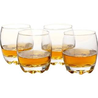 👉 Glas transparant Chique Whiskyglazen (Set Van 4) 8711252153216