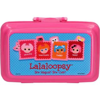 👉 Broodtrommel roze kunststof Lalaloopsy 18x12x8cm 6294004856167