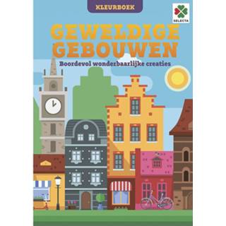 👉 Selecta Kleurboek Geweldige Gebouwen Junior 30 Cm Karton
