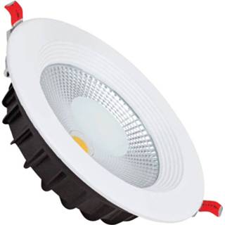 👉 Wit aluminium Led Downlight - Verona Inbouw Rond 10w Helder/koud 6400k Mat Ø120mm 7433603765725