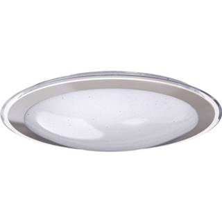 👉 Plafondlamp zilver aluminium Led - Aigi Yuro 60w Aanpasbare Kleur Dimbaar Afstandsbediening Rond Mat 6013900507511