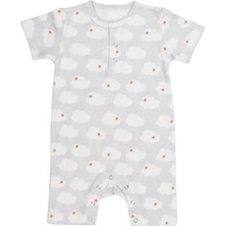 👉 Wit grijs katoen Trixie Onesie Clouds Kort Wit/grijs 5420047174352