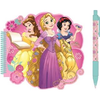 👉 Notitieboek karton multikleur W&o Prinses Junior 19,5 X 20 Cm 2-delig 8719817781867
