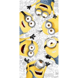 👉 Strandlaken katoen multikleur Minions 2 Friends - 70 X 140 Cm Multi 8592753025598