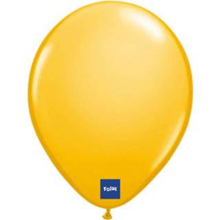 👉 Ballon okergeel geel Ballonnen 30 Cm (100 Stuks) 8714572080897