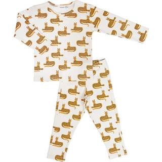 👉 Pyjama wit katoen Trixie Cheetah Lang Junior 5420047714282