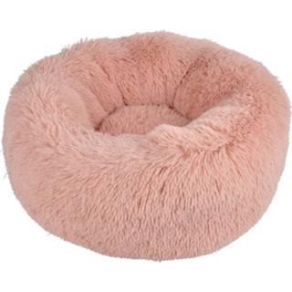 👉 Hondenmand roze polyester 4goodz Zachte Fluffy - 55x25 Cm 6013918465438