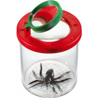 👉 Transparant kunststof Navir Insectenpot Met Spin Junior 7,5 Cm 2-delig 8006944802016