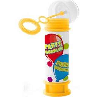 👉 Bellenblaas kinderen 12x Party Bubbles 60 Ml Speelgoed Voor - Uitdeelspeelgoed/weggevertjes 8720276274692