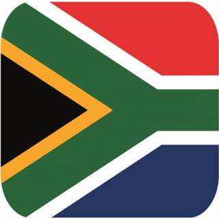 👉 Onderzetter active Onderzetters voor glazen met Zuid afrikaanse kleuren 15 st