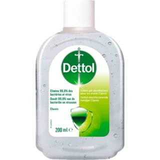 👉 Handgel Dettol - Hygiene Verwijdert 99,9% Van De Bacteriën En Virussen 200ml 5410036306642