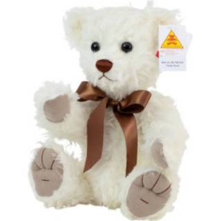 👉 Knuffelbeer wit pluche Clemens Teddy Nomi Junior 35 Cm 4002053071866