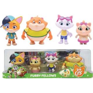 👉 Set Van 4 Figuren 44cats - Smoby 3032161801407