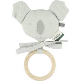 👉 Bijtring grijs katoen hout Trixie Koala Bliss Grey Junior 18 X 7 Cm 5400858530783