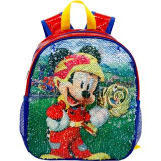 👉 Jongens rugzak multikleur Mickey Mouse Met Wrijfpalletten 8436021464231